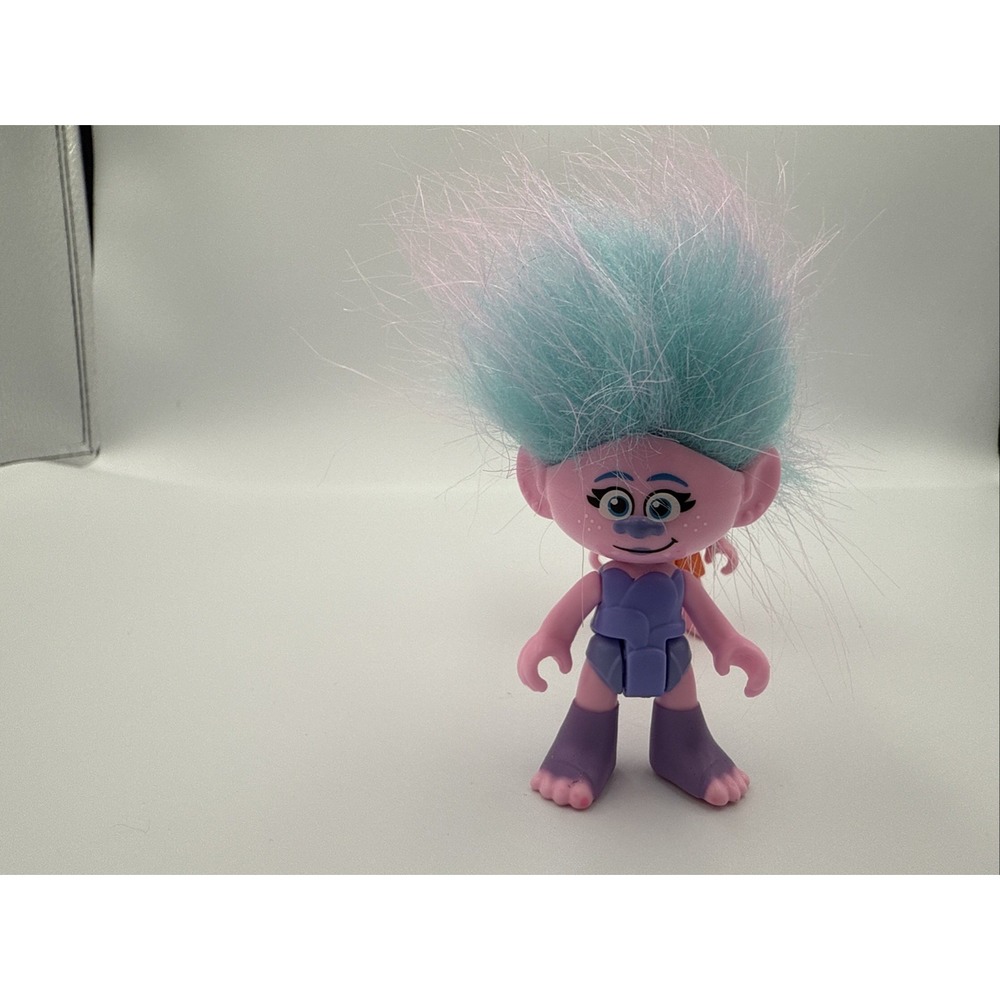 Fisher-Price Imaginext Trolls Movie Figures Lot 2 Poppy Chenille - Picture 3 of 11